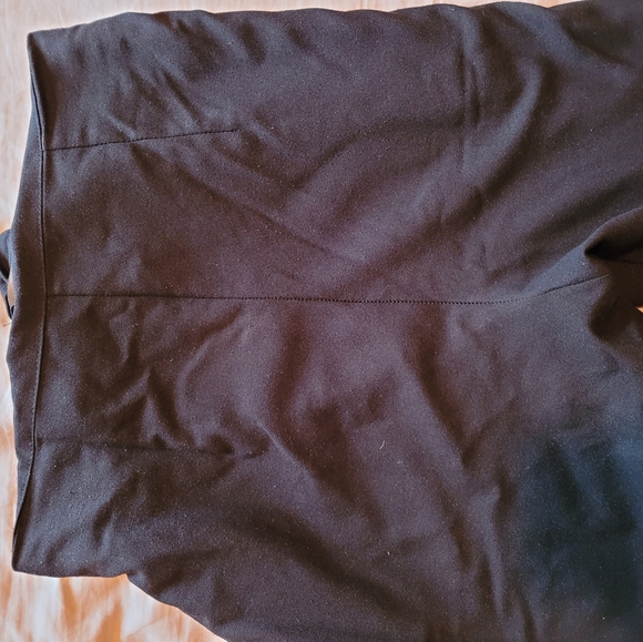 Boohoo Belted Tailored Tie Ankle Slim Trousers Black - Tall - Picture 7 of 8